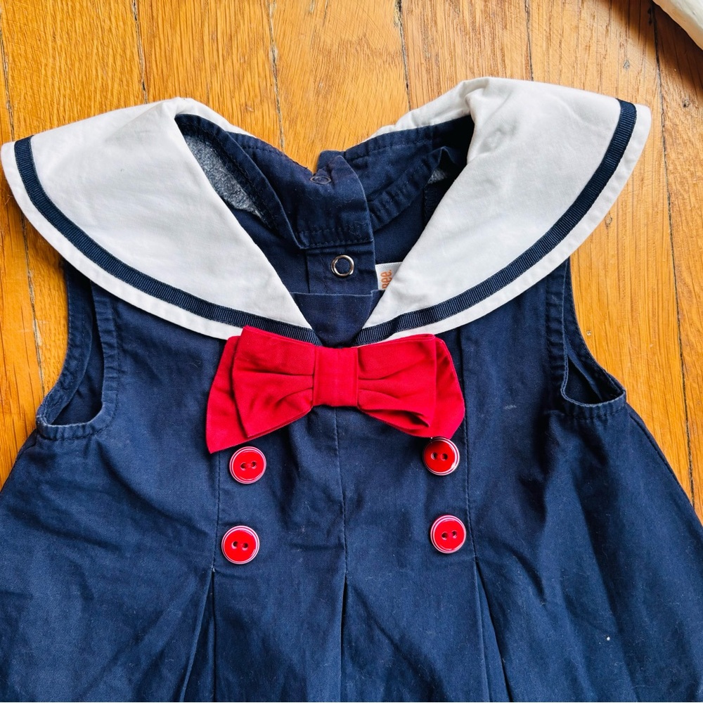 Gymboree Navy Sailor Dress - Picture 5 of 6